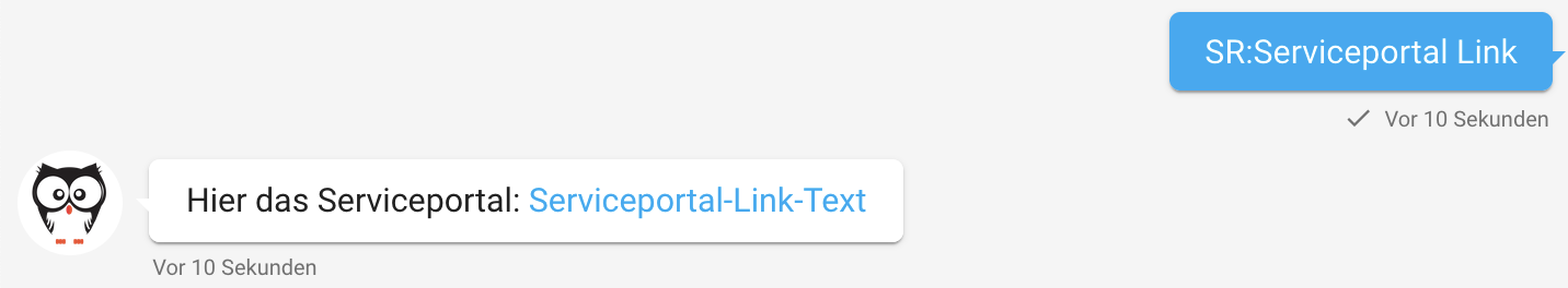 Serviceportal Link