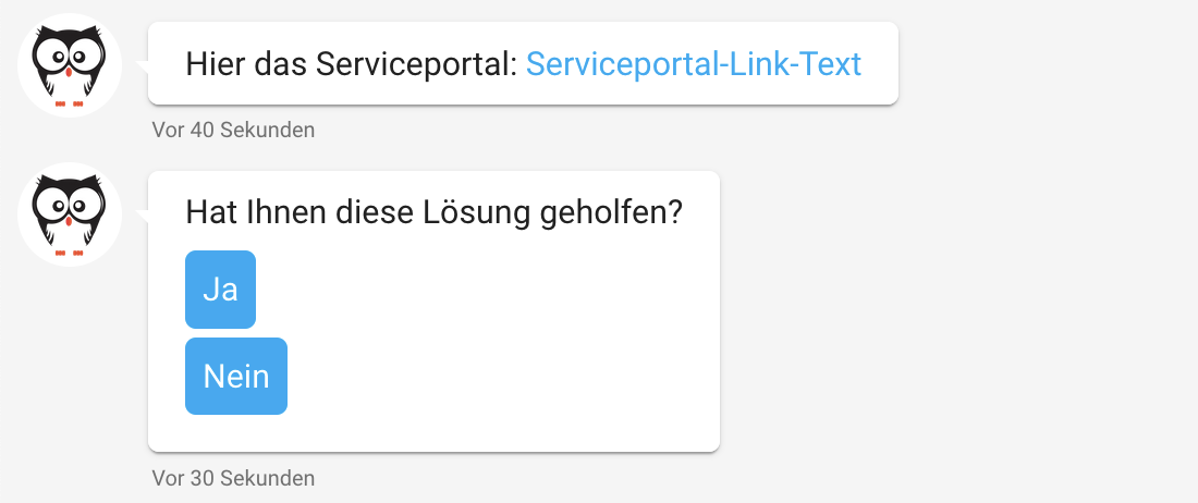 Serviceportal query